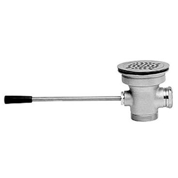 Fisher 24791 Lever Handle Waste Valve with Drain Adaptor and Basket Strainer