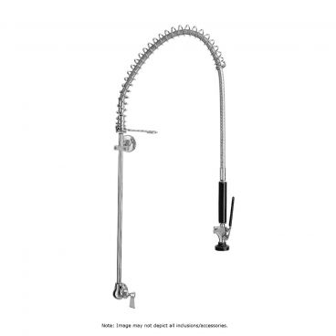 Fisher 2710-WB Wall Mount 38" High Pre-Rinse Faucet with Wall Bracket