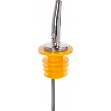 Spill Stop 285-60 Chrome Tapered Pourer with Extra Large Poly-Cork