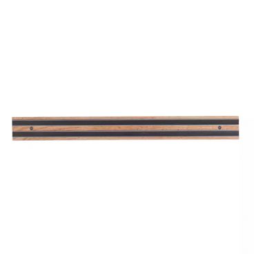 Tablecraft 2924W Beige Wood 24" x 1.875" x .875" Magnetic Knife Holder