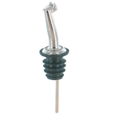 Spill-Stop 296-50 Imported Stainless Steel Tapered Pourer With Flip Cap