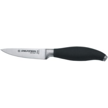 Dexter Russell 30408 3.5" iCut-PRO Forged Paring Knife with High-Carbon Stainless Steel Blade and Santoprene Handle