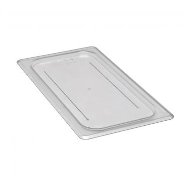 Cambro 30CWC135 1/3 Size Clear Polycarbonate Camwear Food Pan Flat Lid 