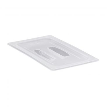 Cambro 30PPCH190 1/3 Size Translucent Polypropylene Food Pan Lid w/ Handles