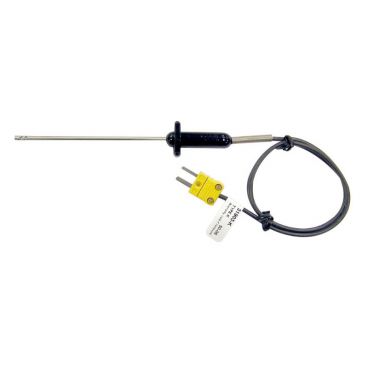 Cooper-Atkins 31903-K Economy Type K 1/8" Diameter 4" Long Shaft -40 To 400 Degrees F Temperature Range Thermocouple Air Probe With Cable And Nylon Handle