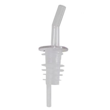Spill-Stop 320-00 Whiskeygate Clear Plastic Liquor Pourer With Ultrathane Cork