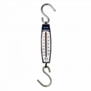 Taylor 3328 Industrial Hanging Spring Scale - 280 lb. x 5 lb.