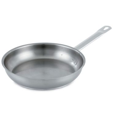 Vollrath 3409 Stainless Steel Centurion 9 1/2" Fry Pan with Natural Finish