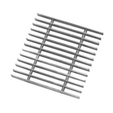 Eagle Group 345934 15" x 15" Replacement Stainless Steel Subway-Style Grating For 18" Floor Troughs