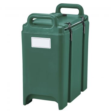 Cambro 350LCD519 Green 3.375 Gallon Camtainer Insulated Soup Carrier