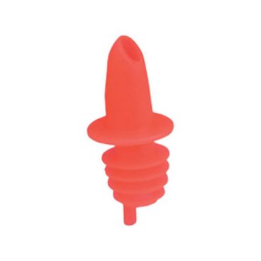 Spill-Stop 355-03 Fluorescent Red Plastic Speed Pourer