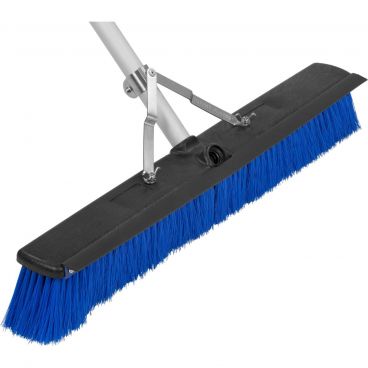 Carlisle 3621962414 Blue Flo Pac Sweep Complete 24" Floor Sweep w/ Squeegee
