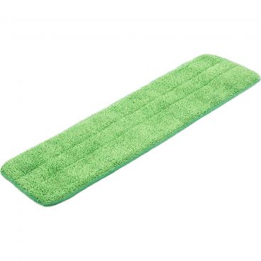 Carlisle 363321809 Green 18" Microfiber Wet Mop Pad