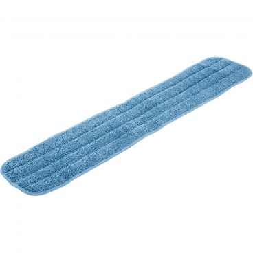 Carlisle 363322414 Blue 24" Microfiber Wet Mop Pad