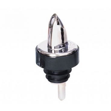 Spill Stop 371-00 Chrome-Plated Plastic Collared Free-Flow Liquor Pourer