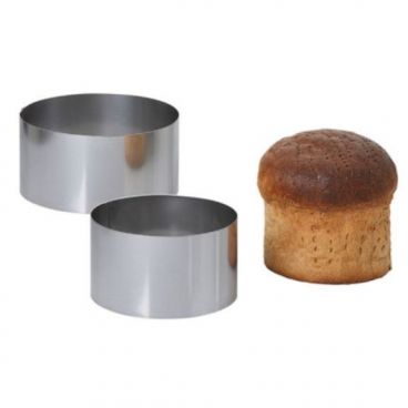 Matfer 371505 7 7/8" Stainless Steel Party Bread Mold Ring
