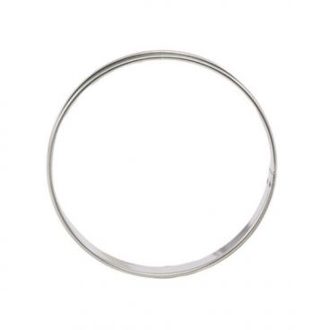 Matfer 371614 8-3/4" Stainless Steel Tart Ring