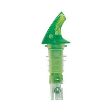 Spill-Stop 383-10 Posi-Por 2000 1/2 Oz. Neon Green Collarless Measuring Pourers