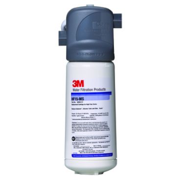 3M BREW115-MS Single Cartridge Coffee and Tea Water Filtration System - 5 Micron Rating and 1 GPM