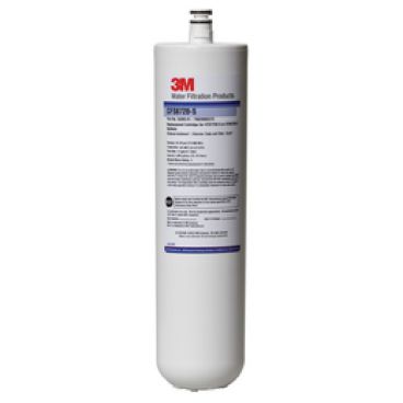 3M CFS8720-S Series 8000 12 7/8" SQC Replacement Cartridge For Particulate Reduction, Chlorine Taste And Odor And Scale Inhibition With 1.5 GPM And 5.0 Micron Rating (5631904)