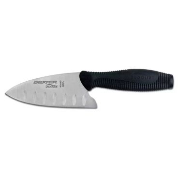 Dexter Russell 40013 DuoGlide Series 5" Duo-Edge Utility Knife with High-Carbon Stainless Steel Blade with Black Handle