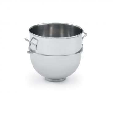 Vollrath 40769 Replacement Stainless Steel 30 Qt. Mixing Bowl for 40758 Mixer
