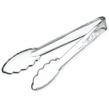 Carlisle 410907 Clear Carly 8.85" Polycarbonate Utility Tong