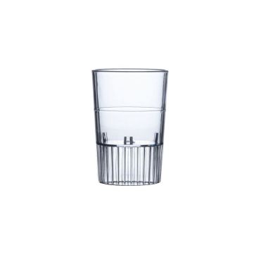 Fineline Quenchers 4115-CL 1.5 oz. Clear Hard Plastic Shooter Glass