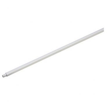 Carlisle 4116500 White 54 Inch Sparta Plastic Handle With Threaded Reinforced Tip