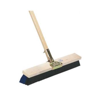 Carlisle 4187000 Blue Omni Sweep 18" Anchor Style Floor Sweep without Handle