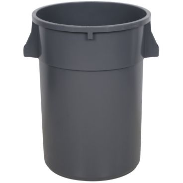 Winco PTC-44G 44 Gallon Gray Trash Can