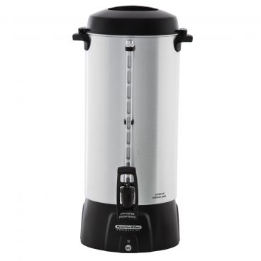 Hamilton Beach Proctor Silex Commercial 45100R 100 Cup Brushed Aluminum Coffee Urn 120V