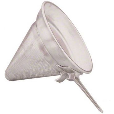 Vollrath 4700 10 3/4" China Cap Professional Aluminum Strainer - Wear-Ever Collection