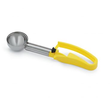Vollrath 47375 1.8 Oz. Extended Length Squeeze Disher with Yellow Handle