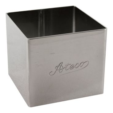 Ateco 4905 Stainless Steel 2" Square Form (August Thomsen)