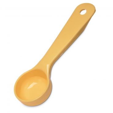 Carlisle 492104 Yellow Measure Miser 1 Ounce Solid Portion Control Spoon