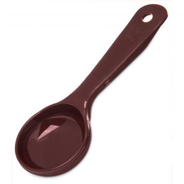 Carlisle 492201 Reddish Brown Measure Miser 1.5 Ounce Solid Portion Control Spoon