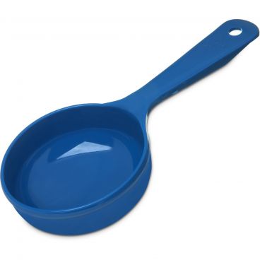 Carlisle 493114 Blue Measure Miser 8 Ounce Solid Portion Control Spoon
