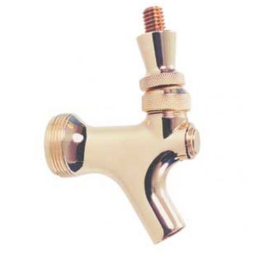 Micro Matic 4933KBR Polished Brass Standard Faucet With Brass Lever
