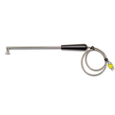 Cooper-Atkins 50001-K Type K Thermocouple Right Angle Surface Probe With 9" Long Shaft .375" Diameter Shaft .067" Diameter Tip And Cable With -40 to 400 Degrees F Temperature Range