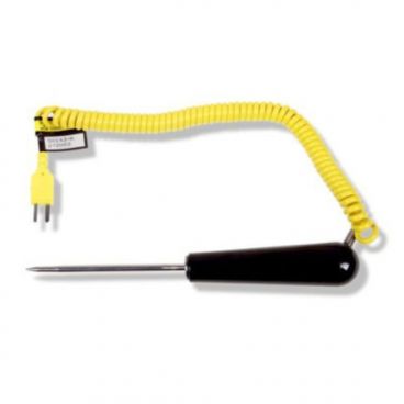 Cooper-Atkins 50143-18K Type K Thermocouple Needle Probe With 18" Long 3/16" Diameter Shaft And 0.150" Tip And Cable With -40 to 500 Degrees F Temperature Range