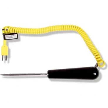 Cooper-Atkins 50143-8K Type K Thermocouple Needle Probe With 8" Long 3/16" Diameter Shaft And 0.150" Tip And Cable With -40 to 500 Degrees F Temperature Range