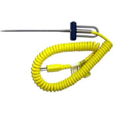 Cooper-Atkins 50335-10K Type K Thermocouple Needle Tip Probe With 10" Long 1/8" Diameter Shaft And Tip And Cable With -40 To 500 Degrees F Temperature Range