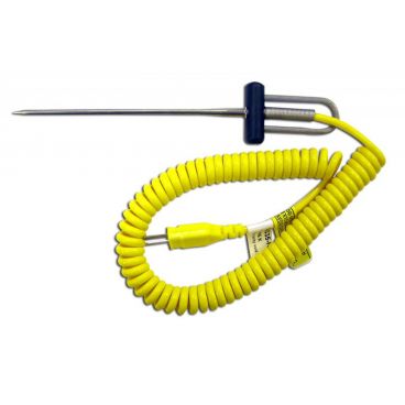Cooper-Atkins 50335-K Type K Thermocouple Needle Tip Probe With 4 1/2" Long 1/8" Diameter Shaft And Tip And Cable With -40 To 500 Degrees F Temperature Range