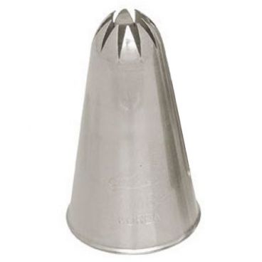 Ateco 508 Stainless Steel #508 Closed Star Standard Medium Base Decorating Tube Piping Tip (August Thomsen)
