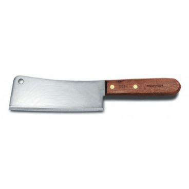 Dexter Russell 08010 6" Traditional Series Cleaver with High-Carbon Steel Blade and Rosewood Handle