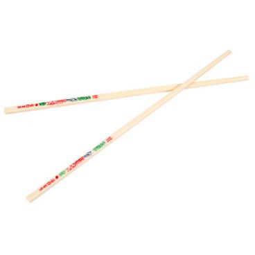Town 51315 Plastic 10 1/2" Long Chopsticks With Dragon, Phoenix And Chinese Characters