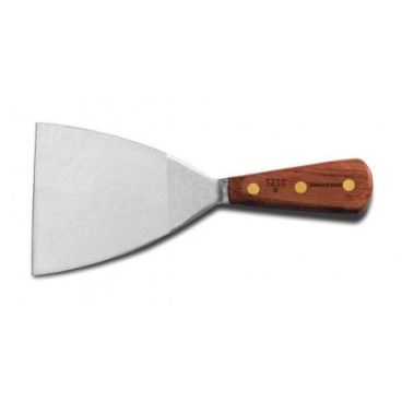 Dexter Russell 50761 Traditional Series 3" Stiff Griddle Scraper with Rosewood Handle