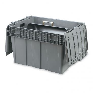 Vollrath 52647 Tote 'N Store 26 5/8" x 18 5/8" x 18 3/4" Gray Chafer Box