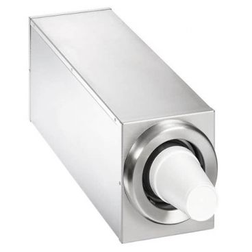Vollrath 58821-D 8-44 oz. 1 Slot Stainless Steel Adjustable Cup Dispenser